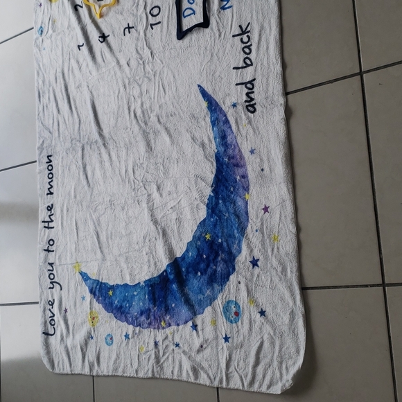 Baby Milestones Blanket - Picture 3 of 4